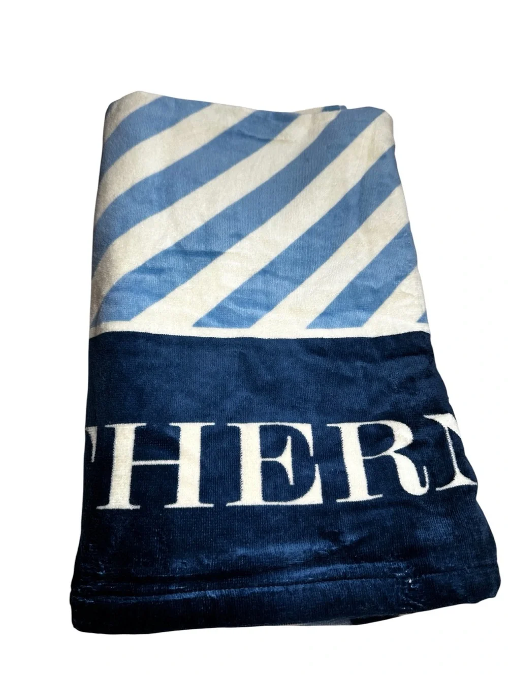 SOUTHERN TIDE SKIPJACK STRIPED FRENCH TERRY BEACH TOWEL.NWT.MSRP.$45.00